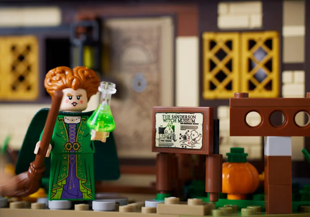 LEGO 21341 IDEAS Дісней Фокус-покус: Хатина сестер Сандерсон веселощі освіта розвиток обладнання творчість