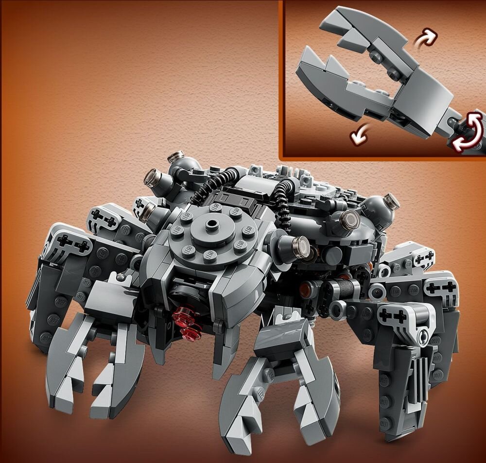 LEGO Star Wars Pajęczy czołg 75361 klocki elementy zabawa łączenie figurki akcesoria figurka zestaw