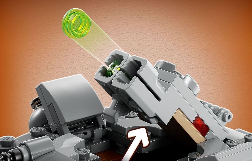 LEGO Star Wars Pajęczy czołg 75361 klocki elementy zabawa łączenie figurki akcesoria figurka zestaw