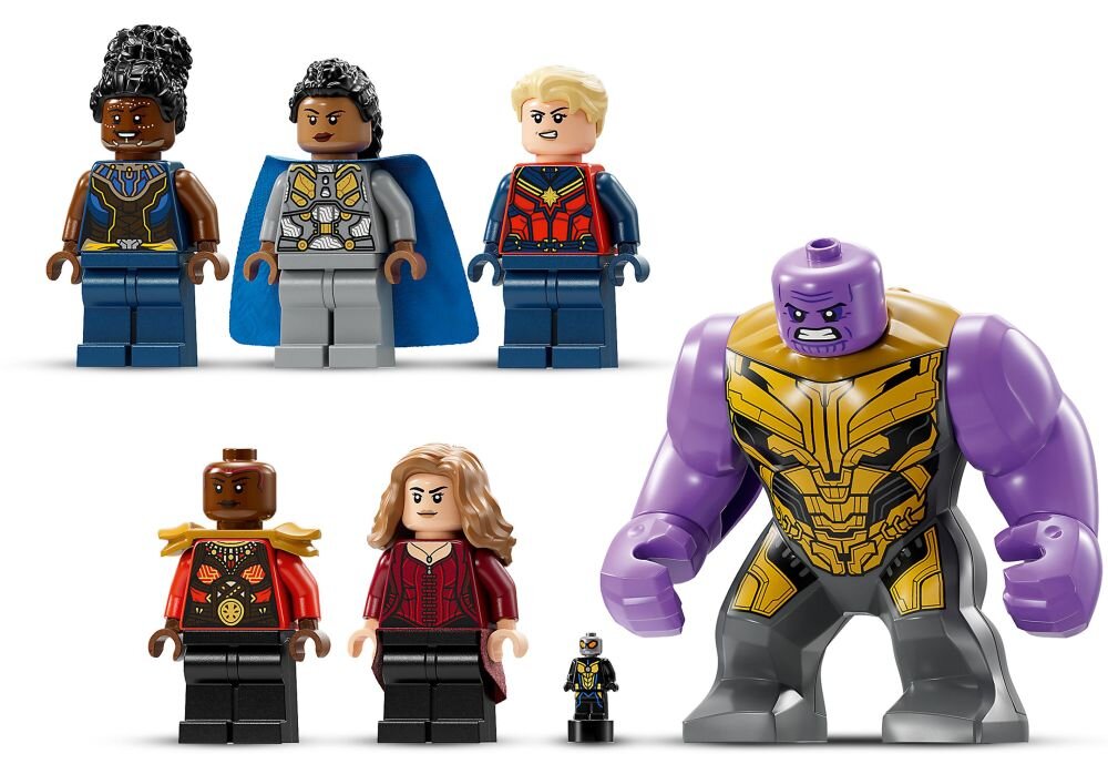 LEGO Marvel Koniec gry – ostateczna bitwa 76266   klocki elementy zabawa łączenie figurki akcesoria figurka zestaw 