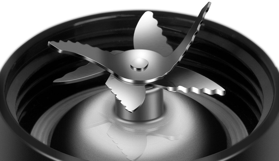 Blender kielichowy TURBOTRONIC TT-BG7 wytrzymale ostrza ze stali nierdzewnej precyzyjne