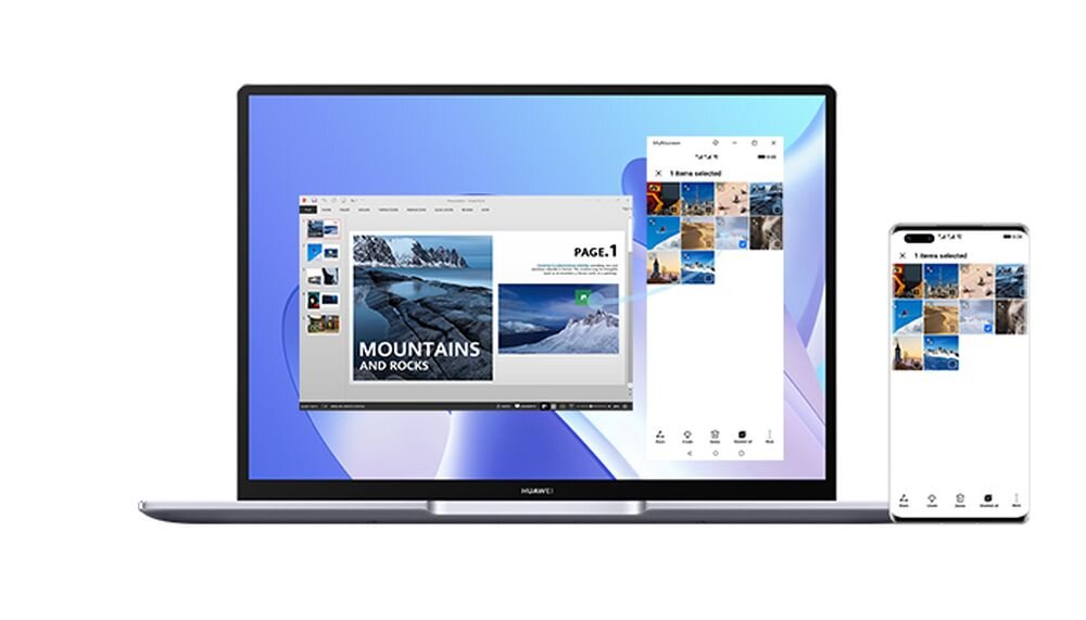 NOTEBOOK HUAWEI MATEBOOK 14 ekran wydajność grafika karta procesor taktowanie pojemność bateria ładowanie pamięć ram rom wyświetlacz rozdzielczość kamerka system klawiatura porty