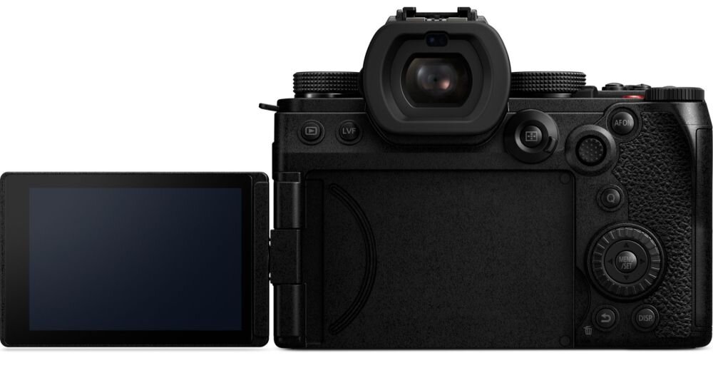 Aparat PANASONIC Lumix S5M2X zdjęcia obiektyw ekran wizjer ogniskowa przysłona migawka obudowa bateria zasilanie filmy nagrywanie rozdzielczość matryca rozmiar przekątna tryby iso montaż lampa światło przyciski sterowanie menu kontrast jasność balans bieli filtry cmos karta pliki format zapis seria