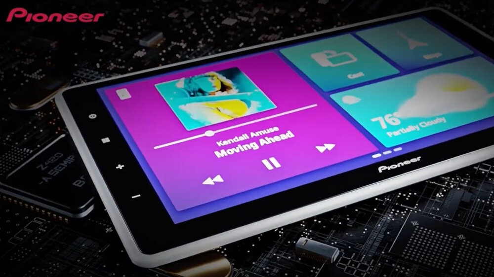 Radio samochodowe PIONEER DMH-AF555BT  - kompatybilność