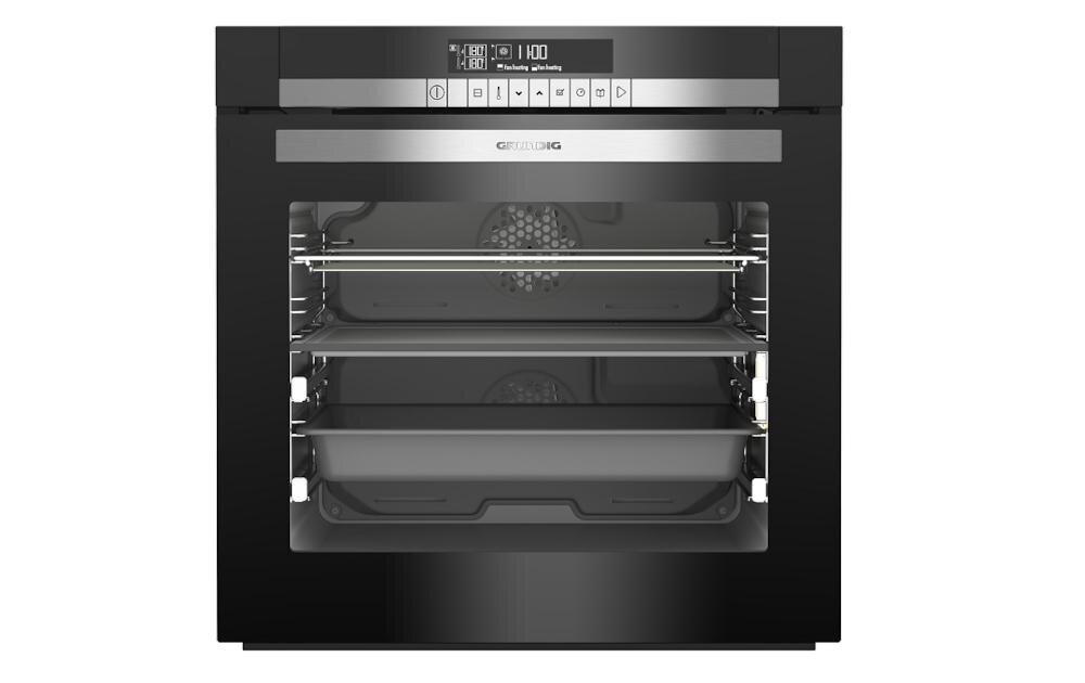 GRUNDIG GEZST47000B piekarnik parowy pieczenie funkcje design pojemność