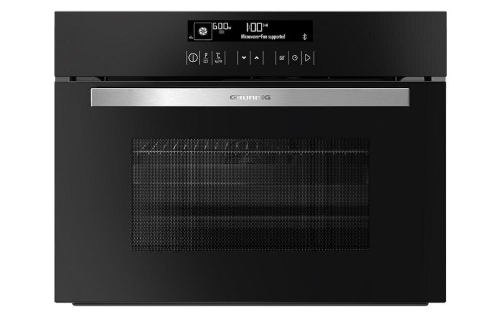 GRUNDIG GEKW27001B piekarnik parowy pieczenie funkcje design pojemność