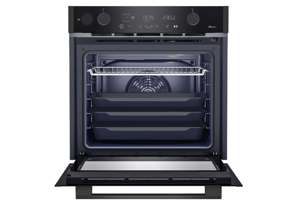 GRUNDIG GEBD19401DXPH piekarnik parowy pieczenie funkcje design pojemność