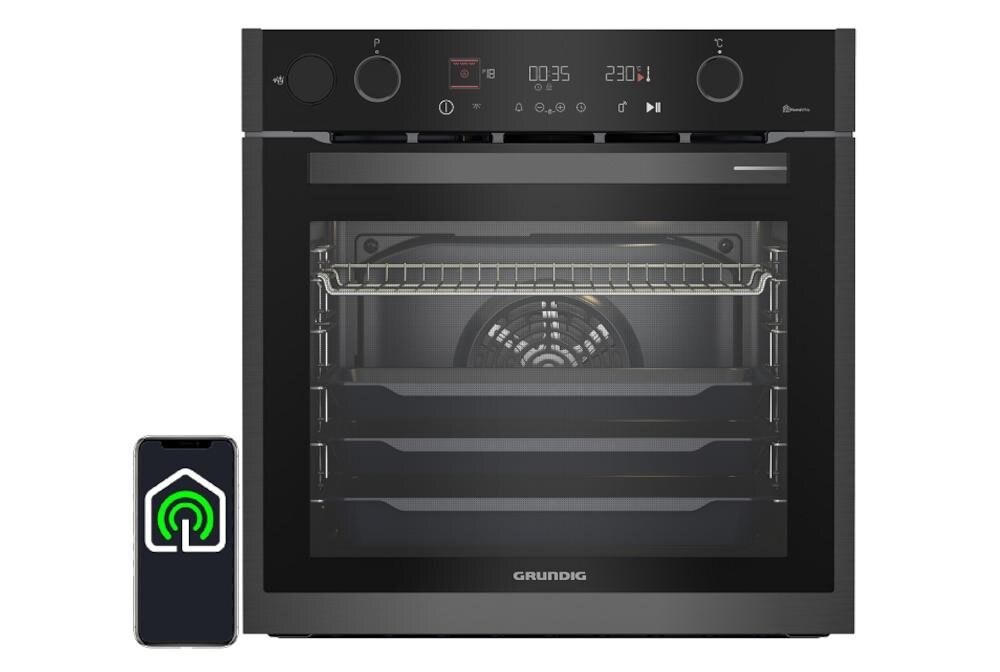GRUNDIG GEBD19401DXPH aplikacja homewhiz zdalne monitorowanie piekarnik personalizacja