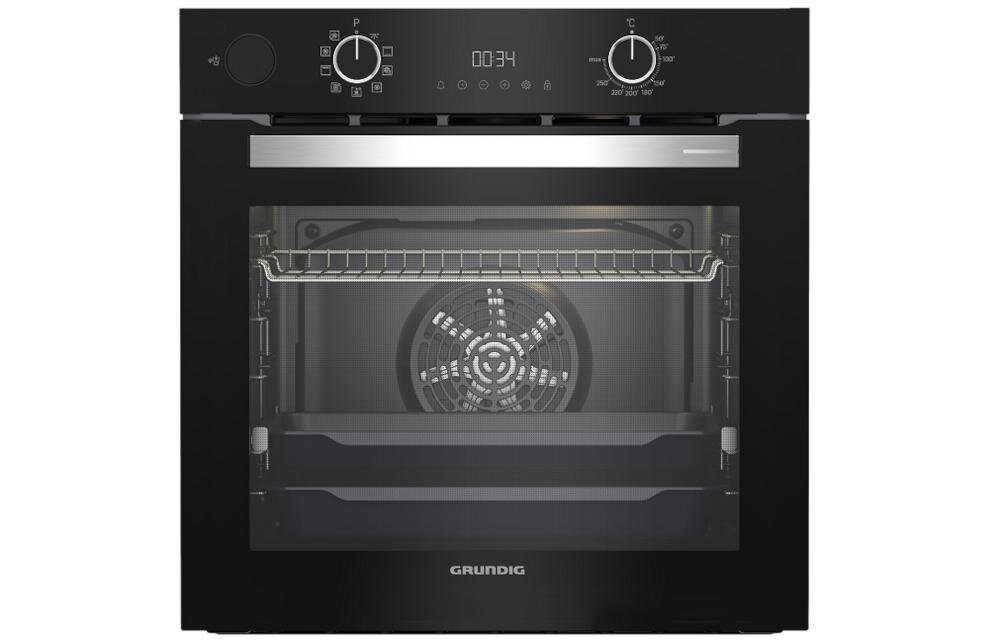 GRUNDIG GEDM12300B piekarnik parowy pieczenie funkcje design pojemność