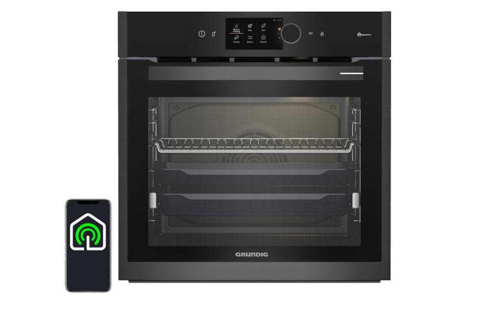 GRUNDIG GEBM19600DXHI aplikacja homewhiz zdalne monitorowanie piekarnik personalizacja