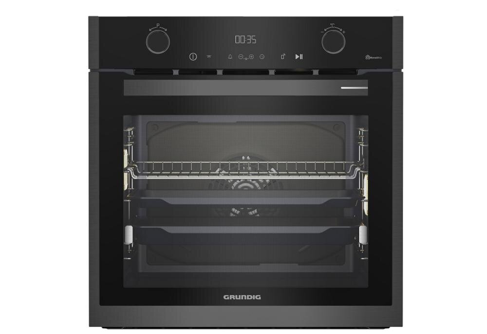 GRUNDIG GEBM19400DXHI piekarnik parowy pieczenie funkcje design pojemność