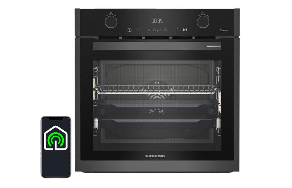 GRUNDIG GEBM19400DXHI aplikacja homewhiz zdalne monitorowanie piekarnik personalizacja