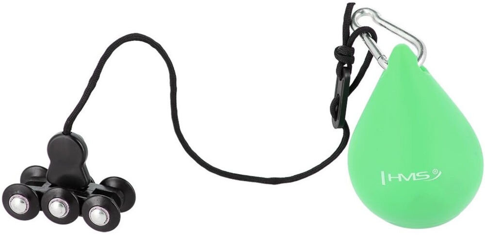 Hula hop HMS HHW01 Zielony + Pas BR163 trwałe materiały PVC stal nierdzewna trwałośc komfort obrotowy system na łożyskach płynność ruchów piłka grawitacyjna miękka guma wypełnienie piaskiem wygodne przyjemne ćwiczenia do codziennego użytku