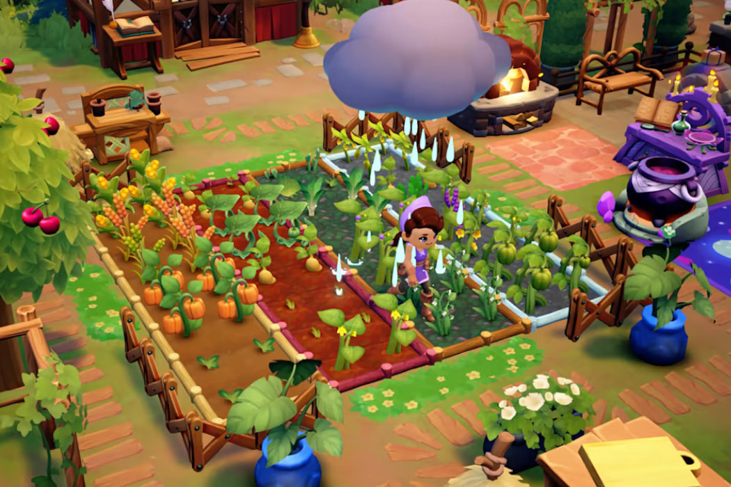 Fae Farm Gra NINTENDO SWITCH zabawa rodzina zagdki podróż świat rozbudowane towarzystwo
