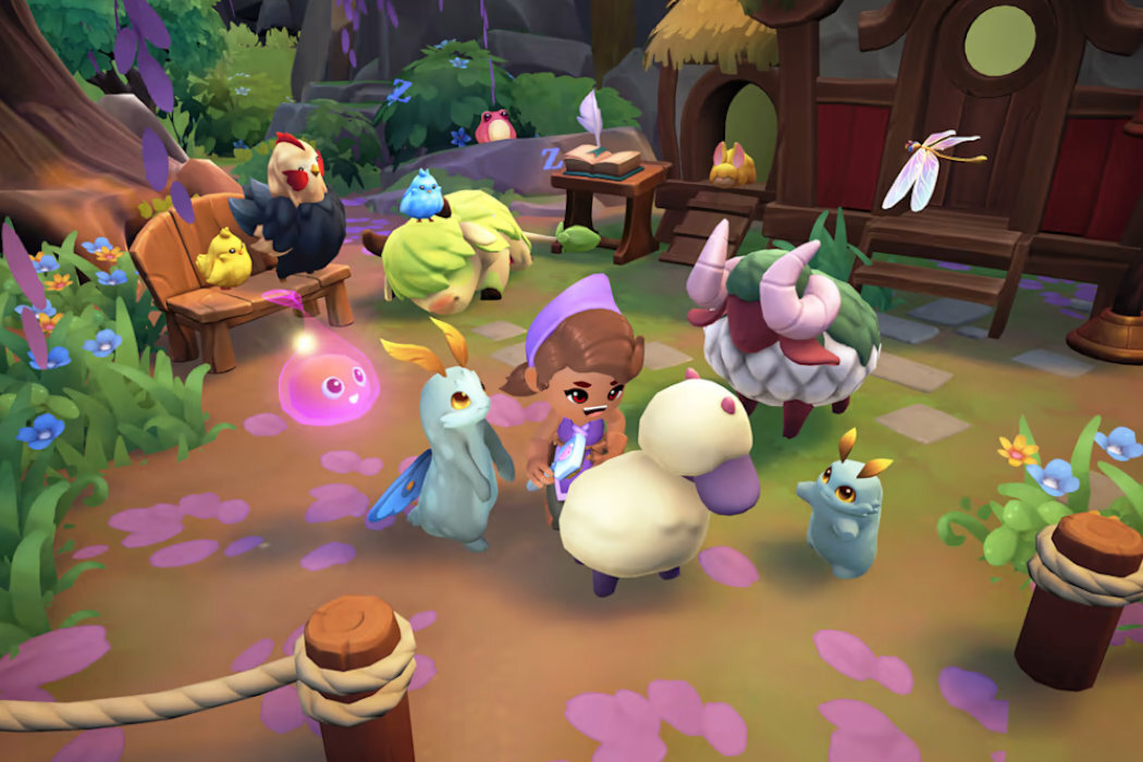 Fae Farm Gra NINTENDO SWITCH zabawa rodzina zagdki podróż świat rozbudowane towarzystwo