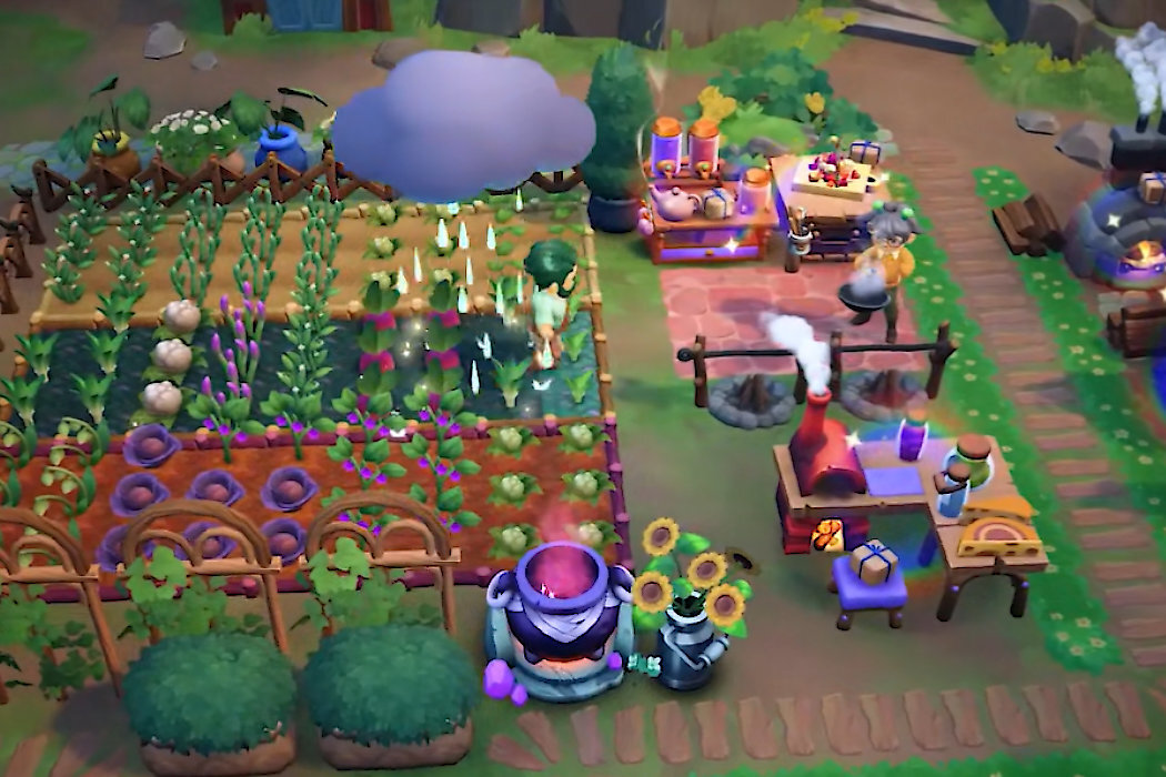 Fae Farm Gra NINTENDO SWITCH zabawa rodzina zagdki podróż świat rozbudowane towarzystwo