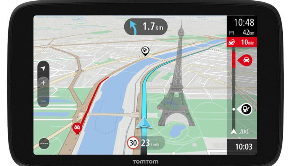 Nawigacja TOMTOM GO Navigator 6 - routebar