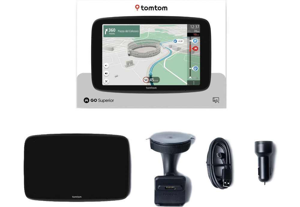 Nawigacja TOMTOM GO Superior 6 HD - zestaw