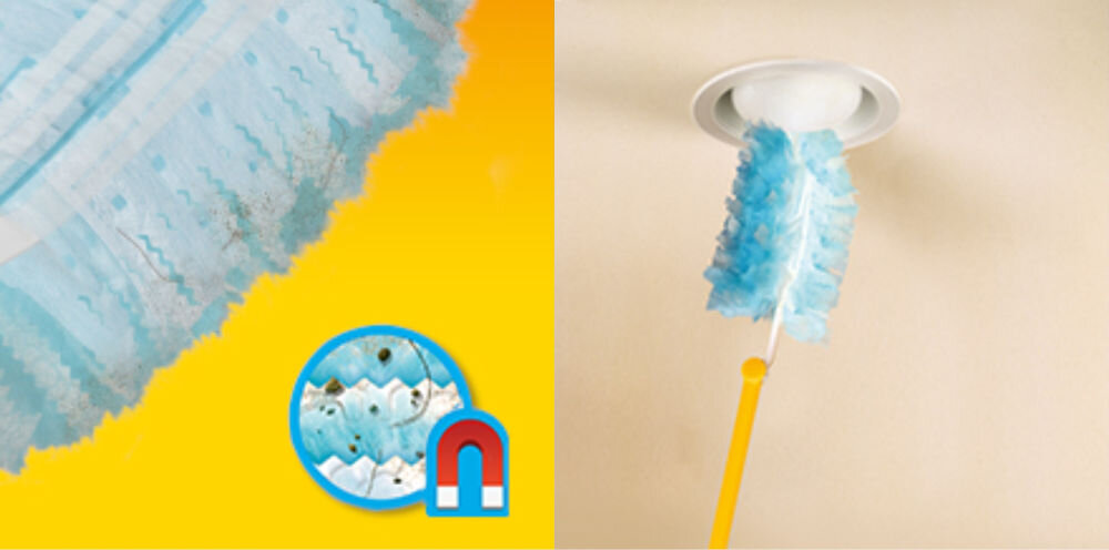 Miotełka SWIFFER Duster XXL (2 sztuki) skuteczność duże powierzchnie