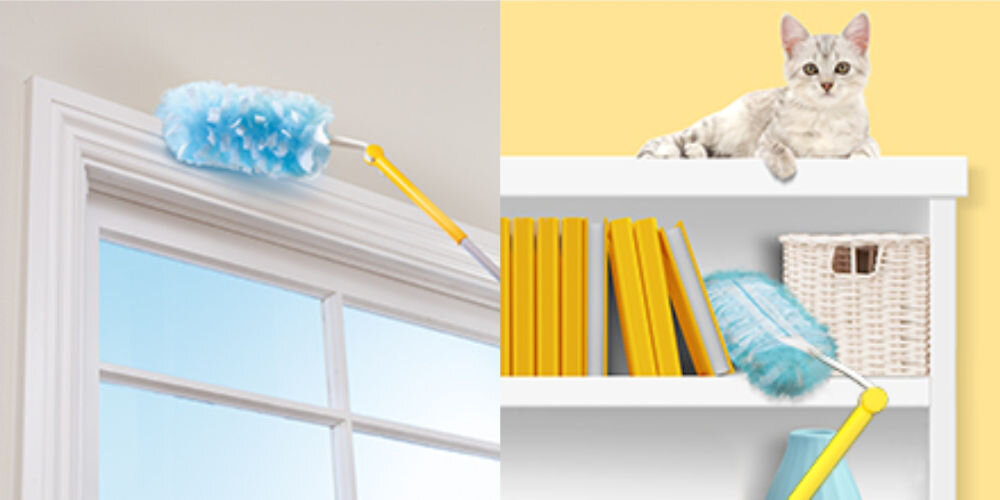 Miotełka SWIFFER Duster XXL (2 sztuki) rączka zbieranie brudu