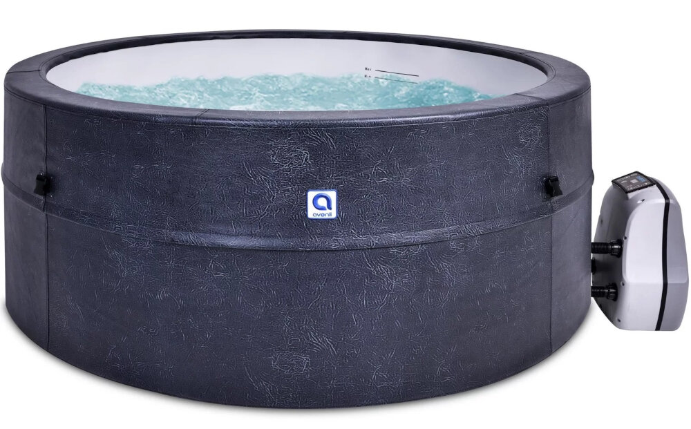 Jacuzzi AVENLI J-L17618EUV21 okragl ksztalt wymiary 70 x 70 x 156 cm poprawa krazenia zlagodzenie bolow stawowych ogolna poprawa samopoczucia