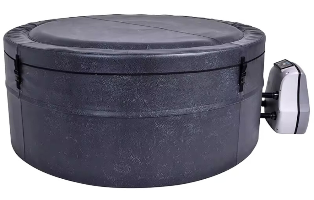 Jacuzzi AVENLI J-L17618EUV21 z wysokiej jakosci tworzywa sztucznego imitujacego skore trwale eleganckie pokrywa zabezpiecza wode oszczednosc