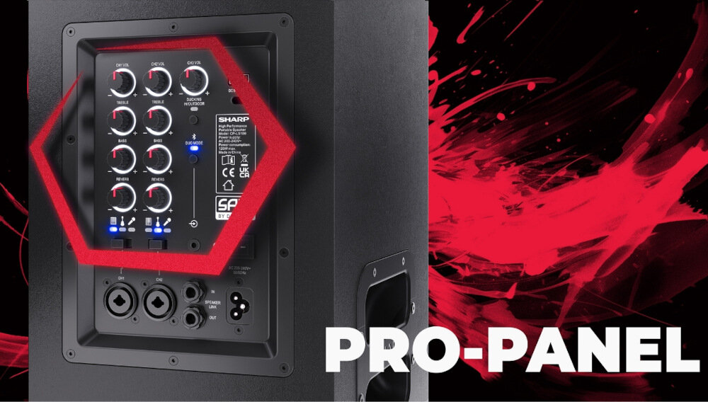 Kolumna głośnikowa SHARP SumoBox CP-LS100 - źródła