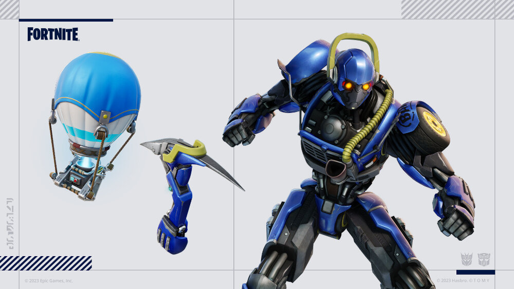 Kod aktywacyjny Fortnite - Transformers Pack