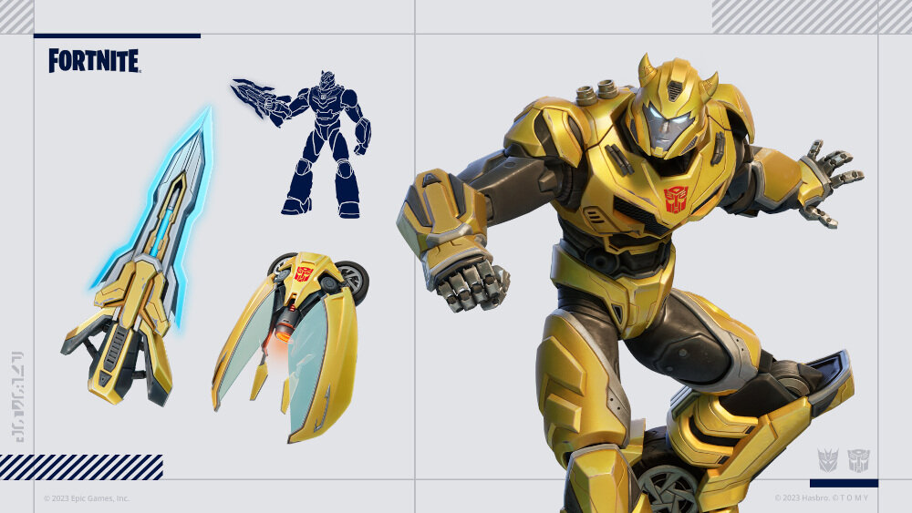 Kod aktywacyjny Fortnite - Transformers Pack