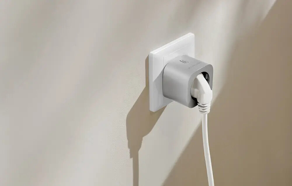 Gniazdko ECOFLOW Smart Plug PowerStream Wi-Fi-Bluetooth zarzadzanie energia inteligentne gniazdko staly podglad kontrola monitorowanie