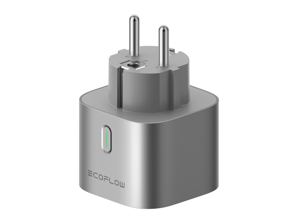 Gniazdko ECOFLOW Smart Plug PowerStream Wi-Fi-Bluetooth kontrola sterownaie zdlane smartfon tworzenie harmonogramow pracy automatyczne uruchomienie urzadzen