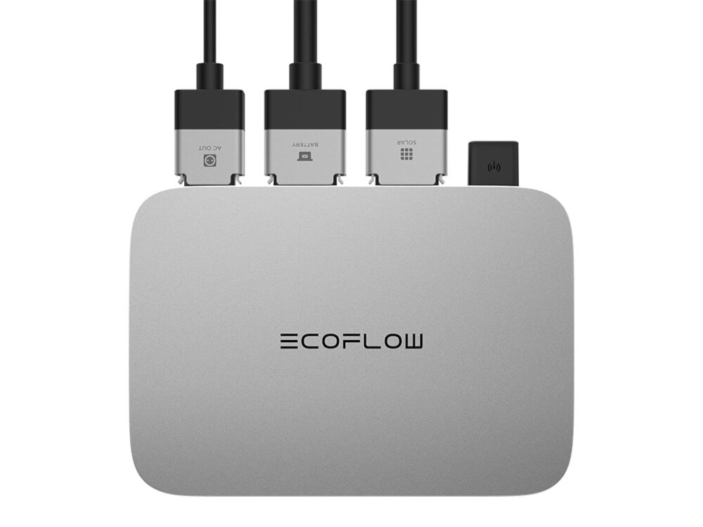 Kabel zasilający ECOFLOW PowerStream 3m prosta intuicyjna instalacja schludne estetyczne zorganizowanie przestrzeni