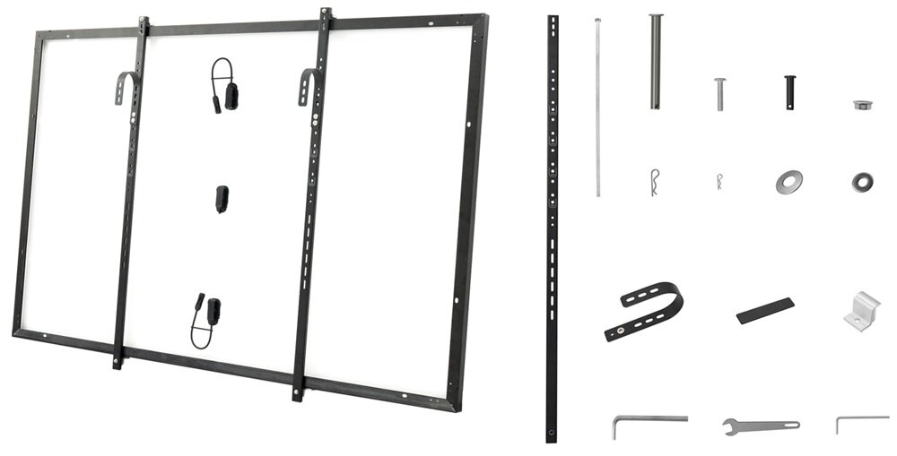 Uchwyt balkonowy ECOFLOW Hook Kit 400W zestaw akcesoria montazowe dokumentacja