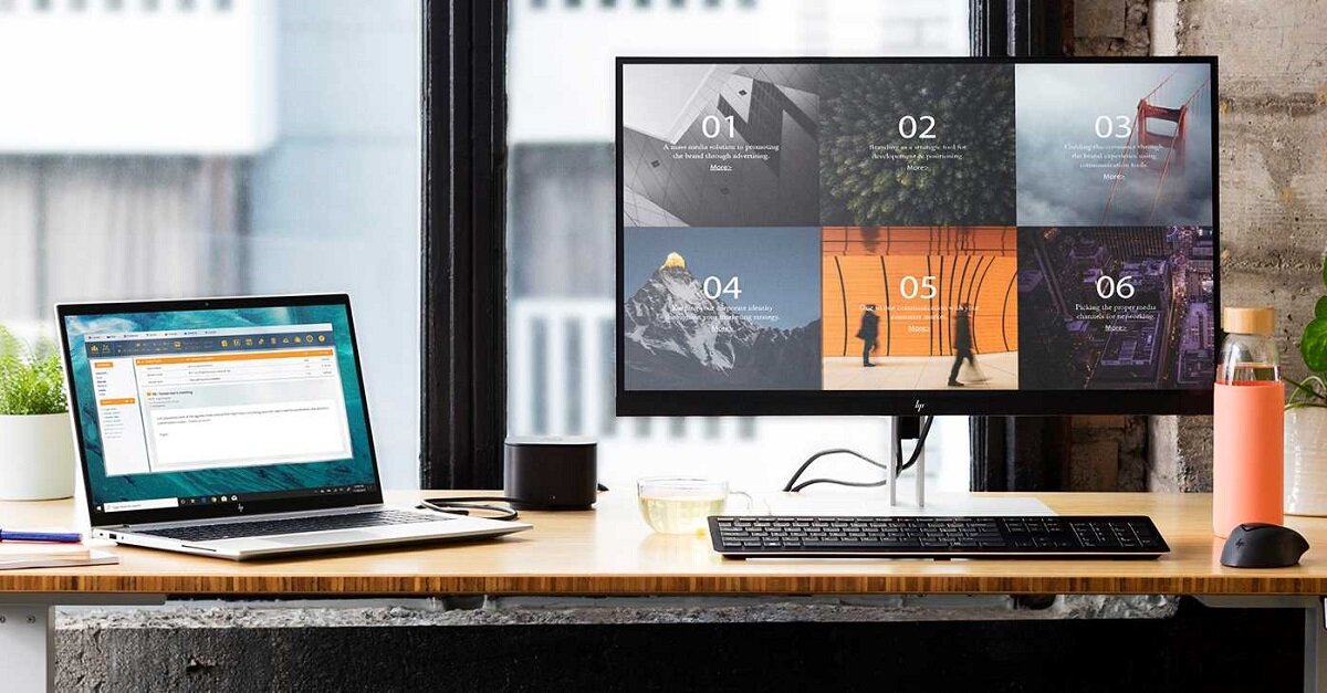 Laptop HP matowa matryca procesor rdzenie taktowanie wydajność rozrywka praca kąty widzenia rozdzielczość karta graficzna jakość dysk RAM ekran częstotliwość złącza