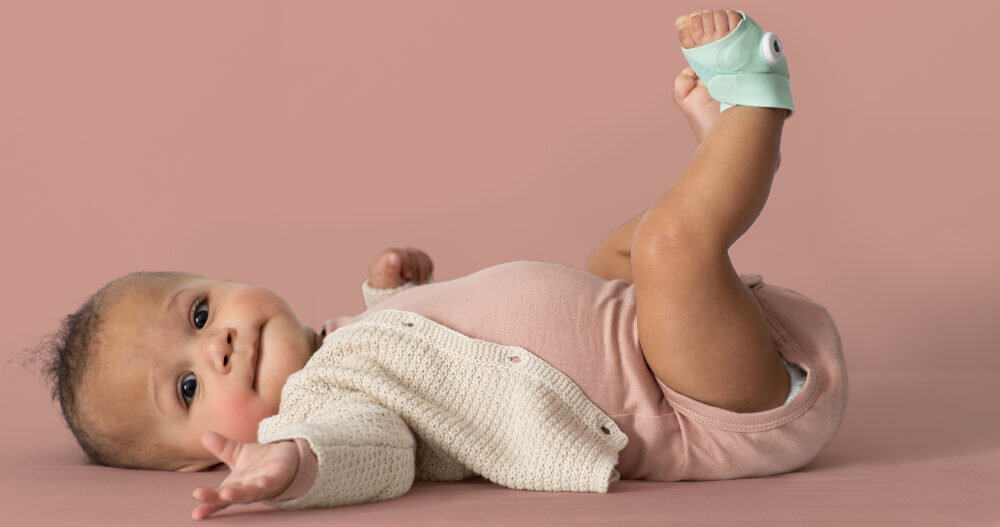Skarpetka OWLET Smart Sock 3 Wielokolorowy (2 sztuki) mnitorowanie skarpetka cisnienei puls