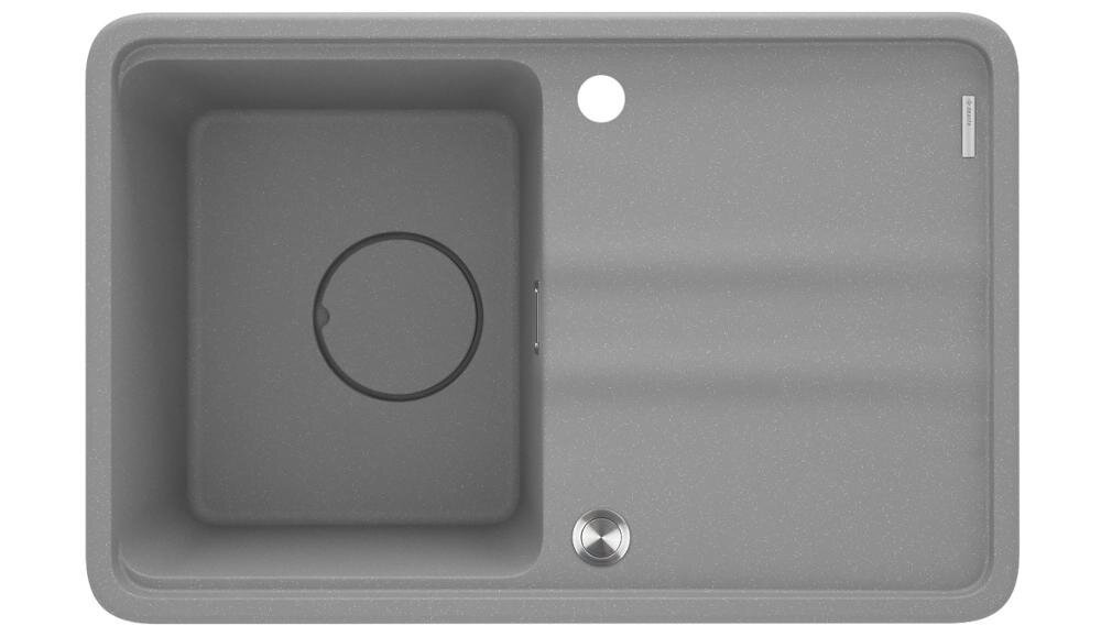 DEANTE Momi ZKM S11A zlewozmywak komora blat połysk powierzchnia ociekacz