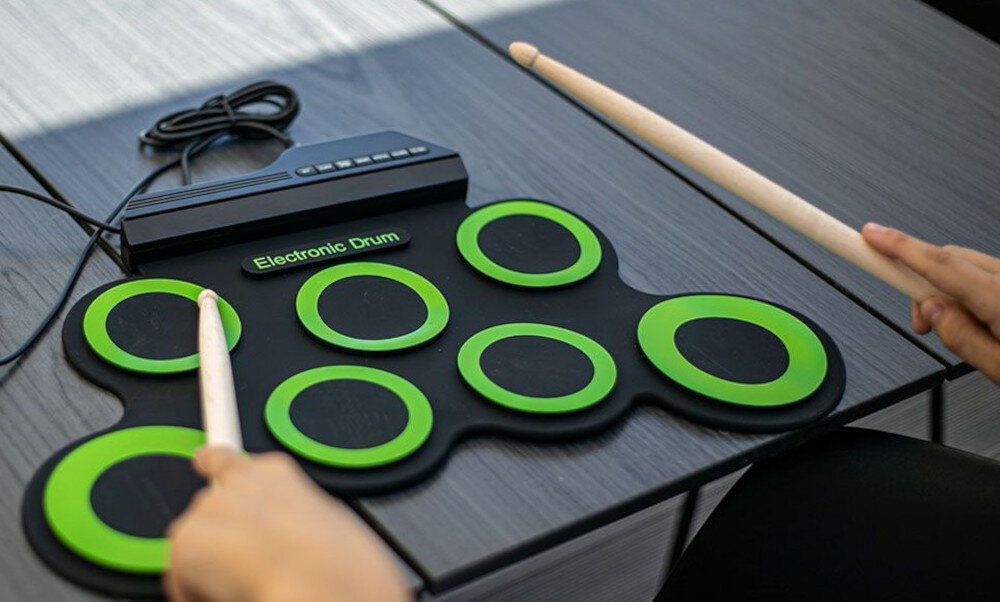 Perkusja elektroniczna NN Roll Up Drum Pad - Wygoda