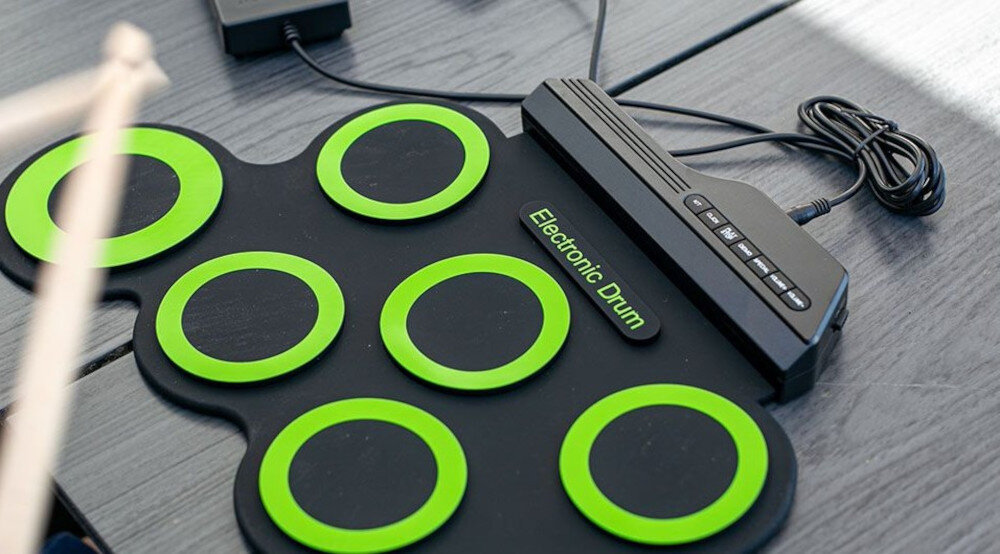 Perkusja elektroniczna NN Roll Up Drum Pad - funkcje