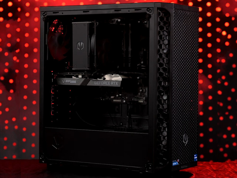 Komputer ACTINA PBA i5-13400F 16GB RAM 1TB SSD GeForce RTX4060Ti Windows 11 Home pamięć dysk pojemność