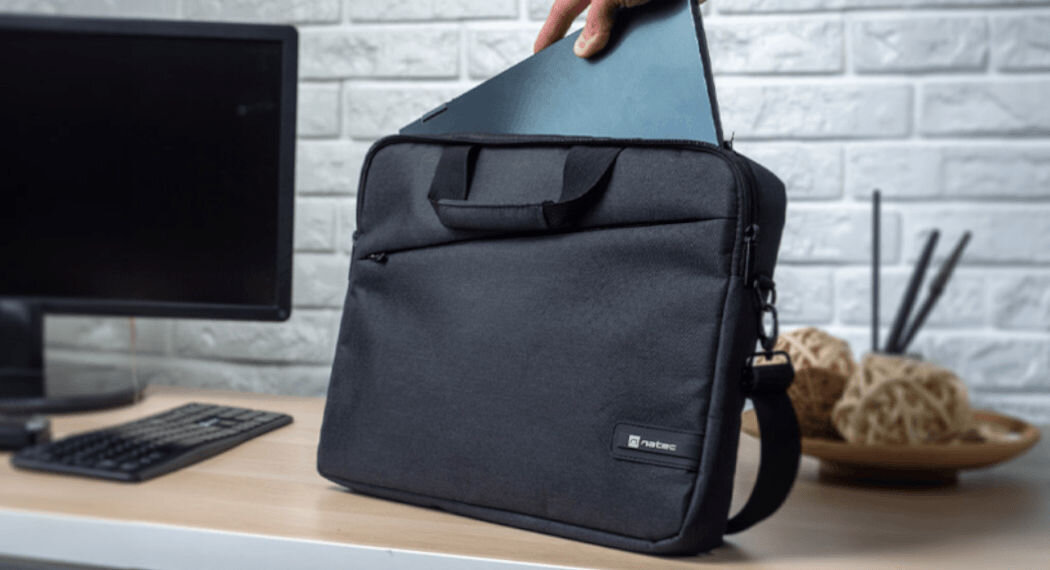Torba na laptopa NATEC Beira 15.6 cali Czarny główna komora wyłożona pianką przystosowana do transportu laptopów o maksymalnej przekątnej 15,6