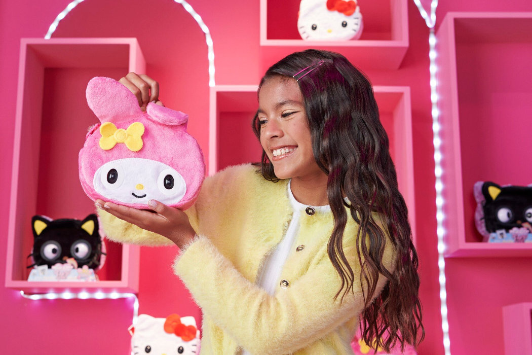 Zabawka interaktywna SPIN MASTER Purse Pets Hello Kitty My Melody moda zabawa interakcja wyposażenie