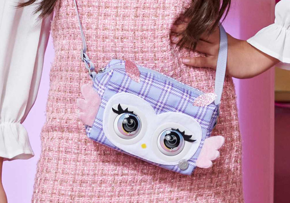 Zabawka interaktywna SPIN MASTER Purse Pets Hoot Couture Owl moda zabawa interakcja wyposażenie