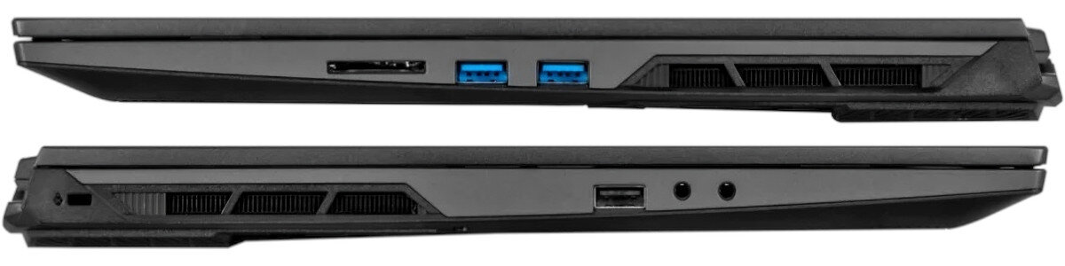 Laptop HYPERBOOK G16 Zen 16 IPS 165Hz R7-7735HS 16GB RAM 500GB SSD GeForce RTX4050 złącza łączność Wi-Fi Bluetooth porty