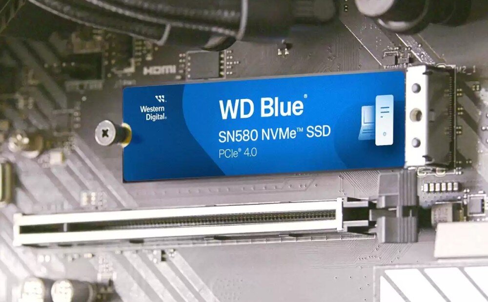 Dysk WD Blue SN580 1TB SSD opis