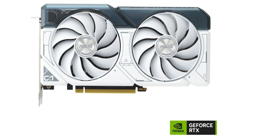 Karta graficzna ASUS GeForce RTX 4060 Ti Dual White OC 8GB DLSS 3  - Karta graficzna 
