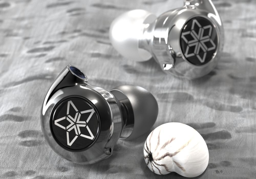 Słuchawki dokanałowe FIIO FH11 - sluchawki na tle, stop cynku, lekka konstrukcja ksztalt