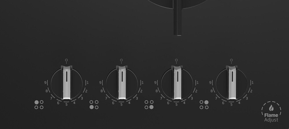 PŁYTA BEKO HILW64322S sterowanie pokrętła