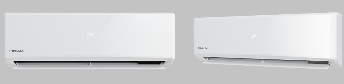 Klimatyzator Split FINLUX FN-AC1S09WH intuicyjny panel sterowania zdalne sterowanie