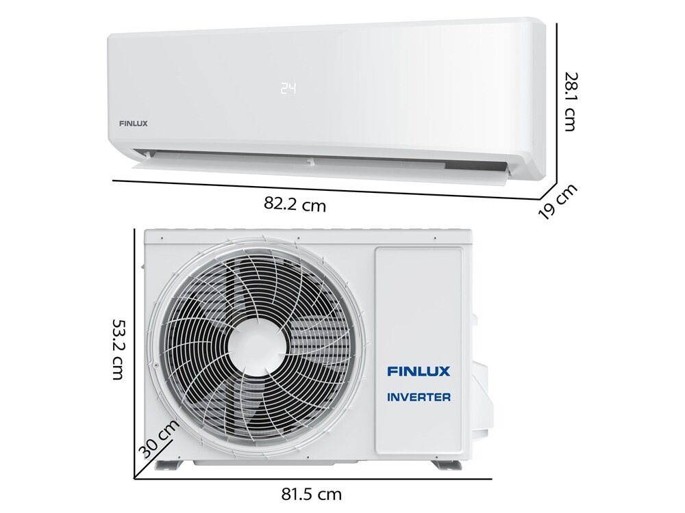 Klimatyzator Split, Pompa ciepła powietrze - powietrze FINLUX FN-AC1S09WH
