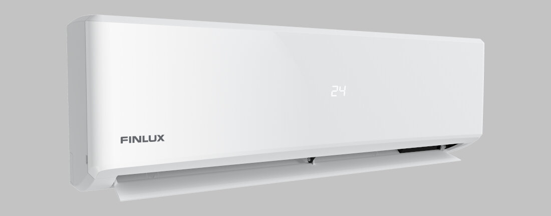Klimatyzator Split FINLUX Solo FN-AC1S18WH cicha praca tryb pracy nocnej